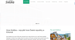Desktop Screenshot of horasnezka.cz